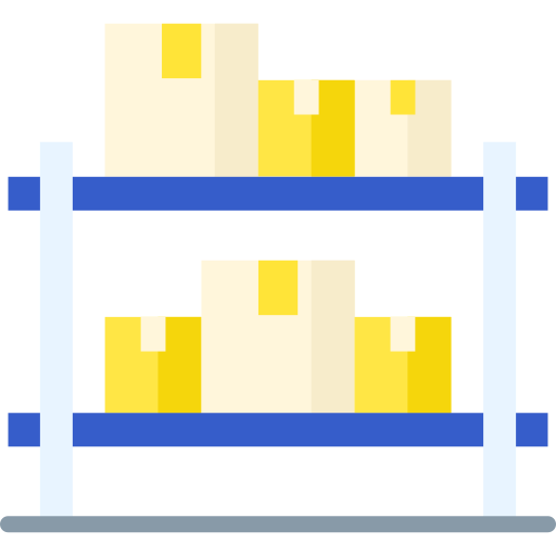 Boxes free icon