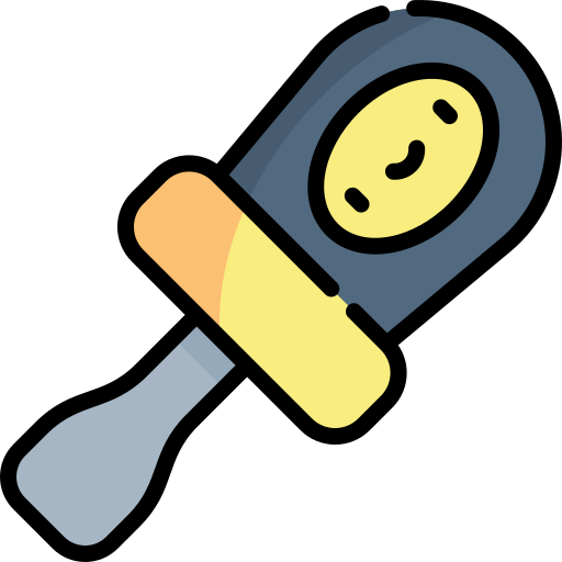 Screwdriver Kawaii Lineal color icon