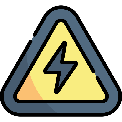 sinal de eletricidade grátis ícone sinal de eletricidade grátis ícone