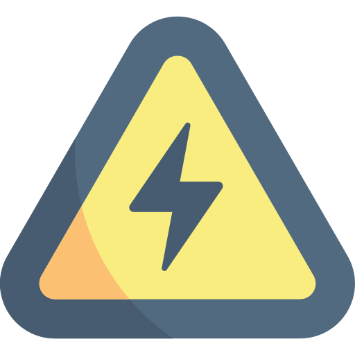 sinal de eletricidade grátis ícone sinal de eletricidade grátis ícone