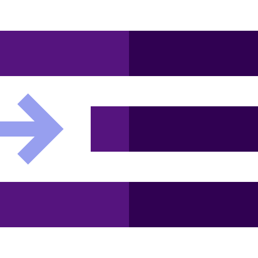 Right indent free icon