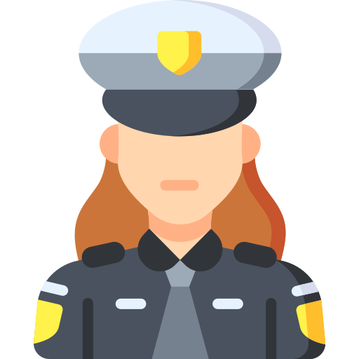 Policewoman Special Flat icon