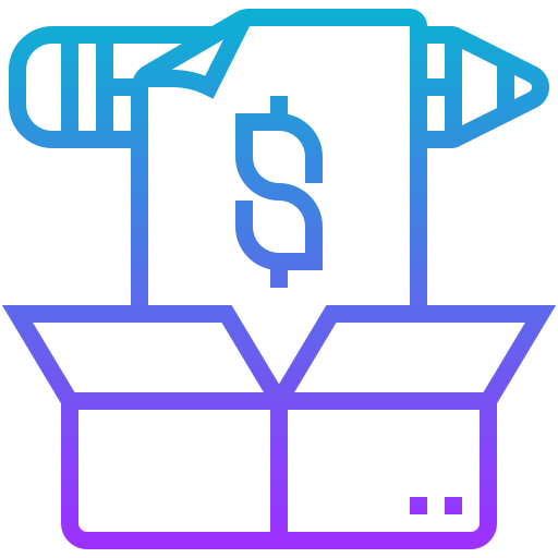 presupuesto icono gratis