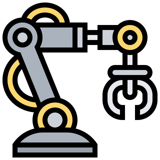 Industrial robot Meticulous Lineal Color icon