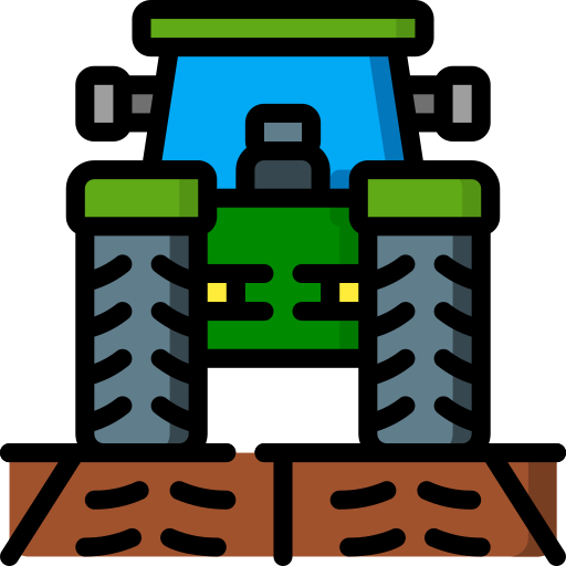 tractor icono gratis