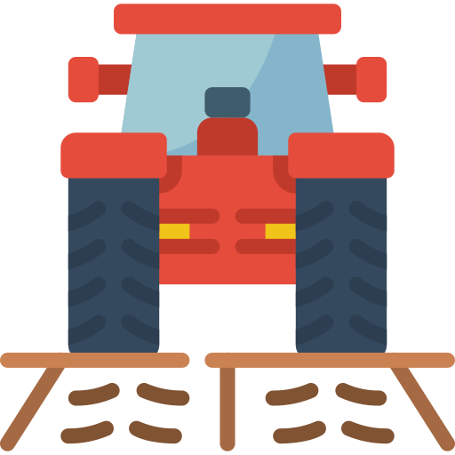 tractor icono gratis