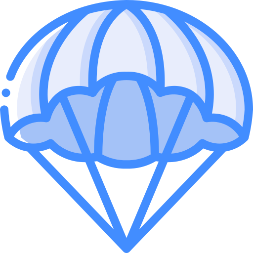 fallschirmspringen kostenlos Icon fallschirmspringen kostenlos Icon