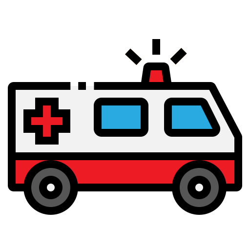 Ambulance Generic Outline Color icon