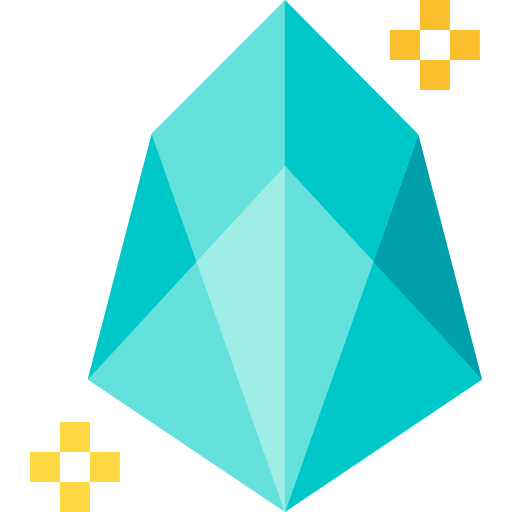 Diamond Basic Straight Flat icon