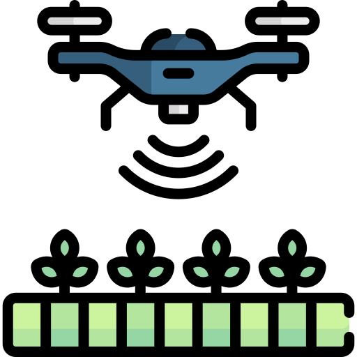 Drone Special Lineal color icon