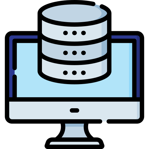 Database Special Lineal color icon