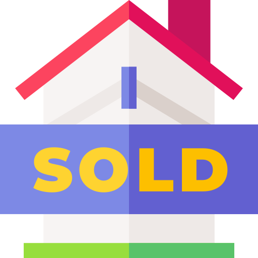 Sold Basic Straight Flat icon