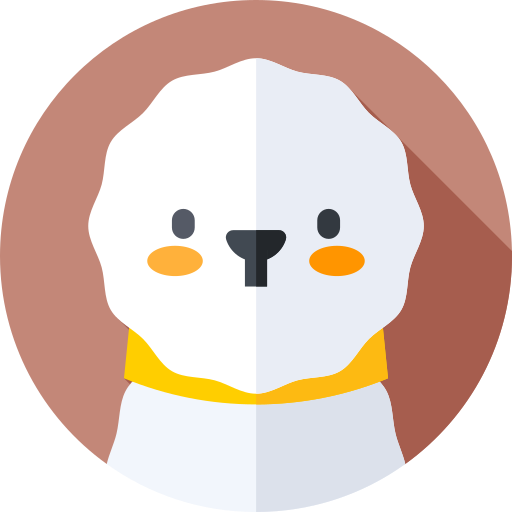 bichon frise icono gratis