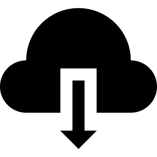 computación en la nube icono gratis