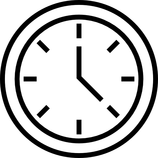 relógio grátis ícone