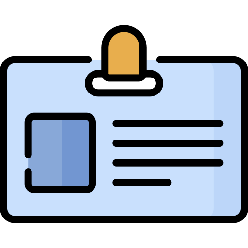 Идентификационная карта бесплатно иконка