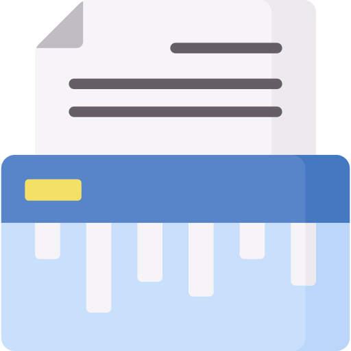 déchiqueteuse Icône gratuit
