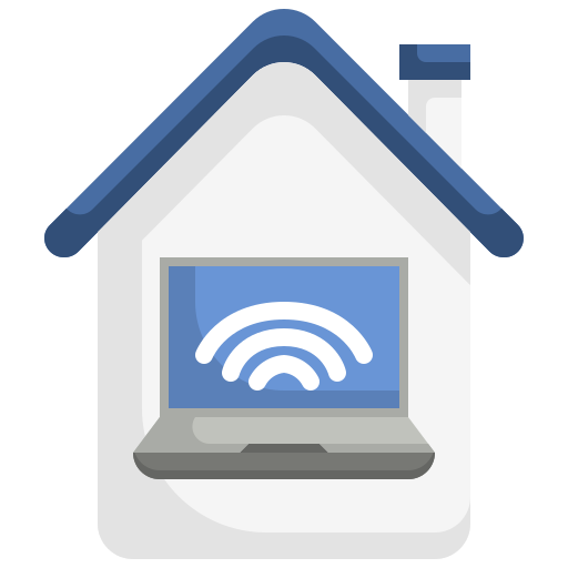 casa inteligente icono gratis