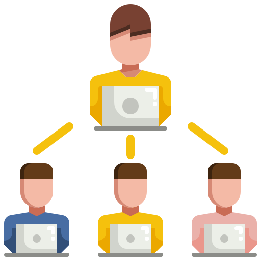 Teamwork free icon