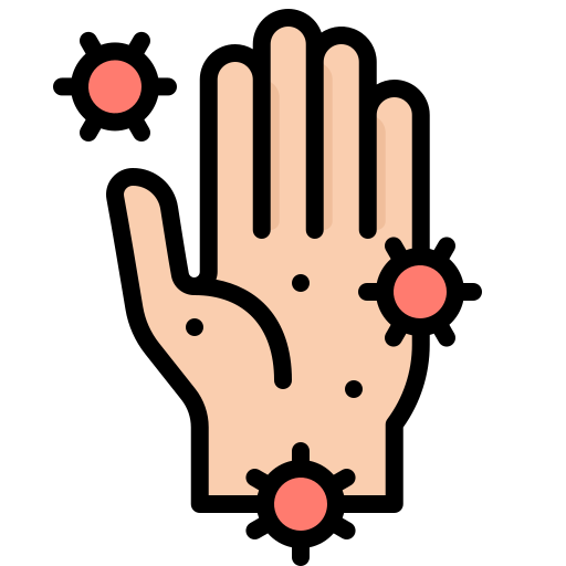 Hand Generic Outline Color icon