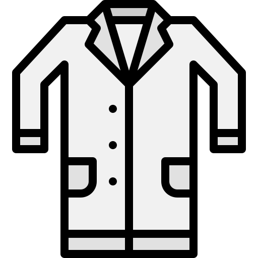 Lab coat Generic Outline Color icon