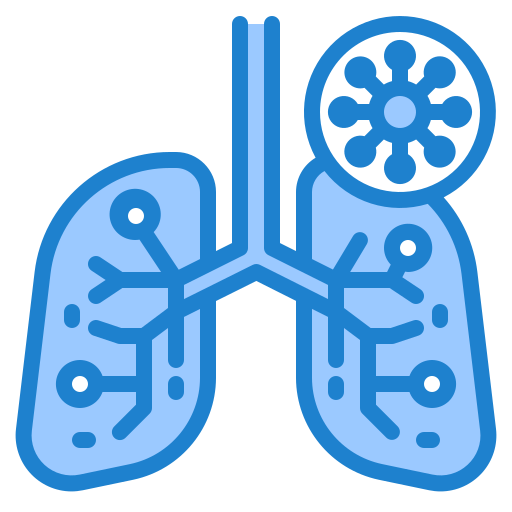 Lungs srip Blue icon