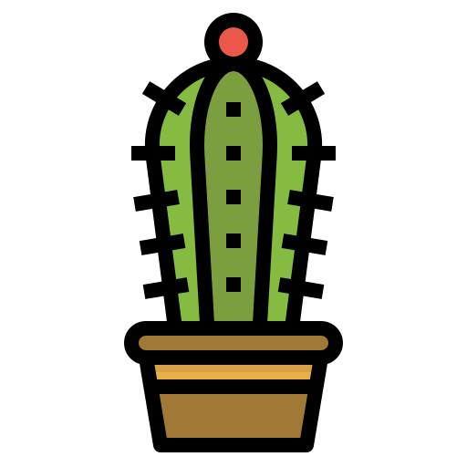 Rounded Cactus PNG, Vector, PSD, and Clipart With Transparent