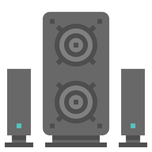 altavoz icono gratis