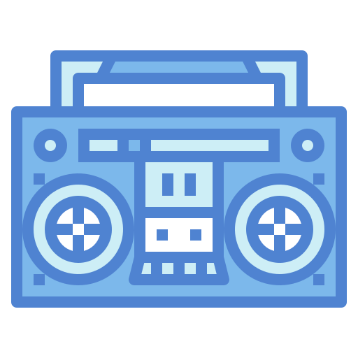 Boombox - Free music icons