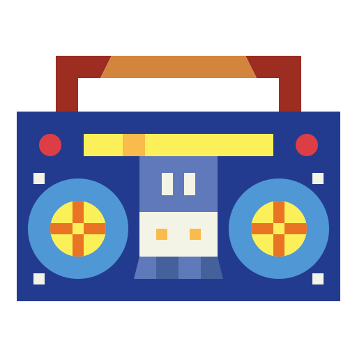 Boombox free icon Boombox free icon