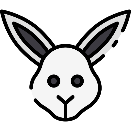 Arctic hare Good Ware Lineal Color icon