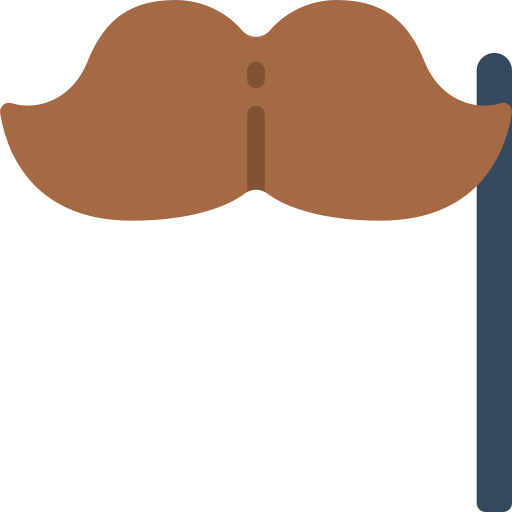 bigote icono gratis