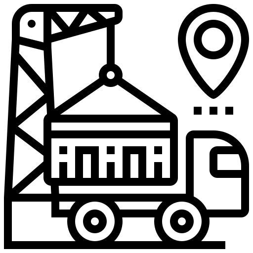 Logistics delivery free icon Logistics delivery free icon