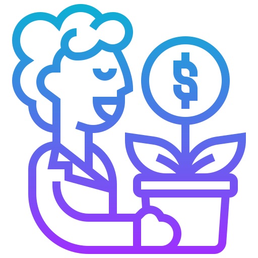 Compensation free icon