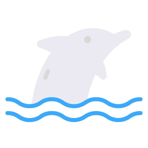 Dolphin free icon Dolphin free icon