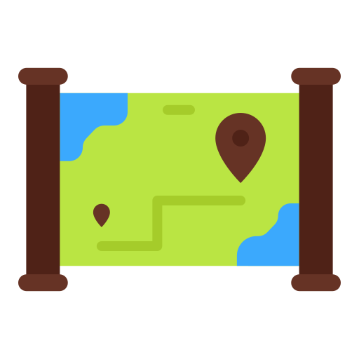 mapa icono gratis