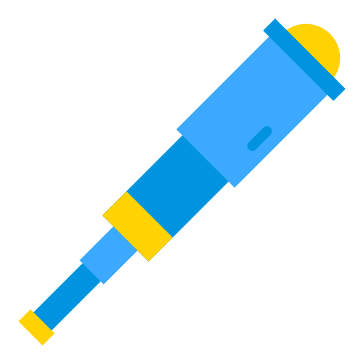 Telescope free icon