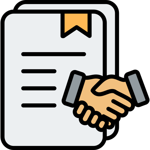 Agreement Generic Outline Color icon