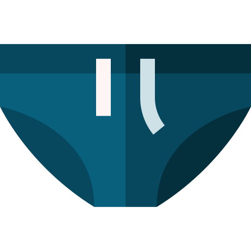 Swimsuit Basic Straight Flat icon