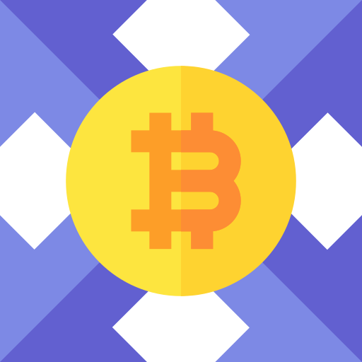 Bitcoin Basic Straight Flat icon