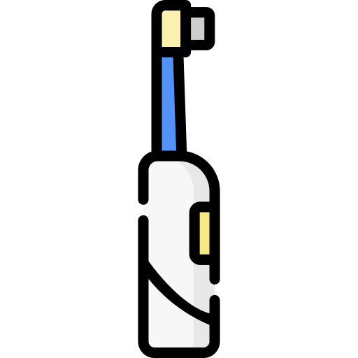 cepillo de dientes eléctrico icono gratis