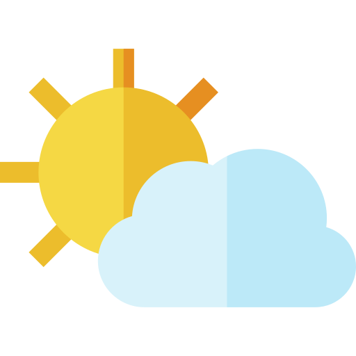 Sun Basic Straight Flat icon