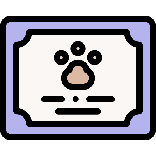 certificado icono gratis