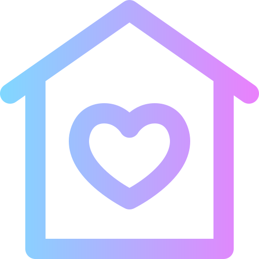 Home Super Basic Rounded Gradient icon