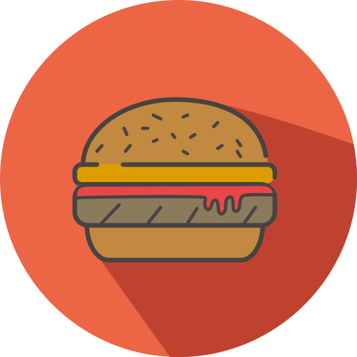 Hamburger free icon