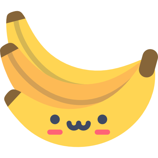 cute banana png