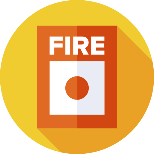 alarma de incendios icono gratis