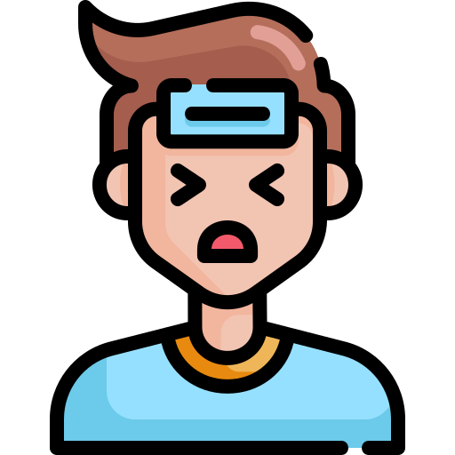 Fever free icon Fever free icon