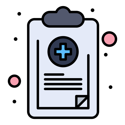relatório médico grátis ícone relatório médico grátis ícone