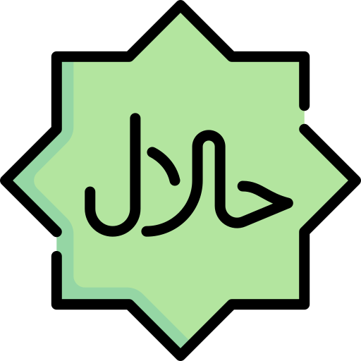 Halal free icon